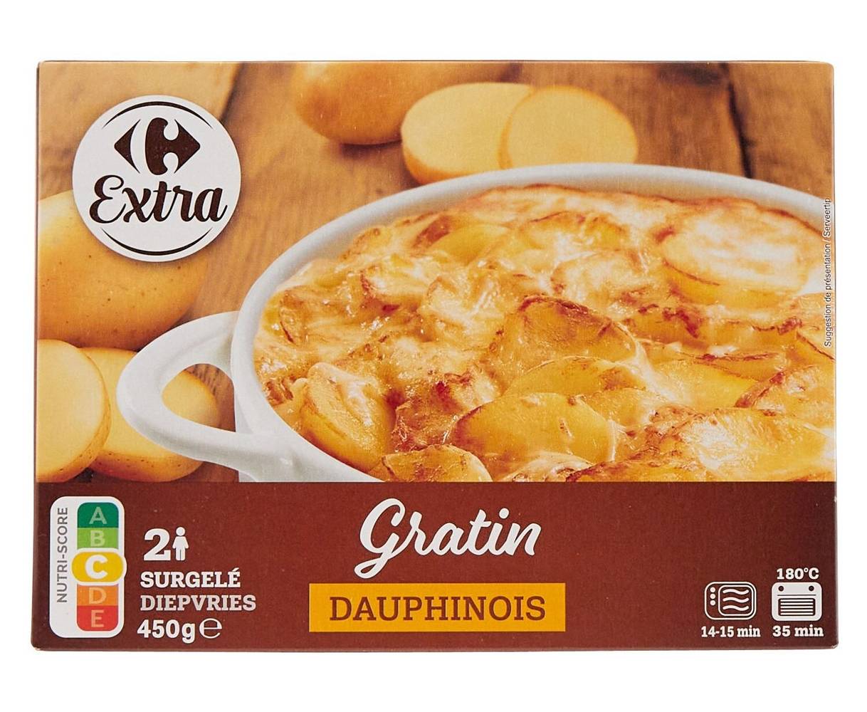 Carrefour Extra - Plat cuisiné gratin dauphinois (450g)