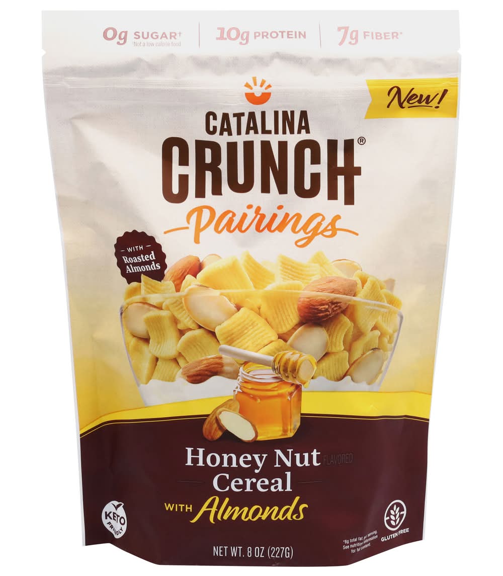 Catalina Crunch Pairings Cereal With Almonds, Honey Nut (8 oz)