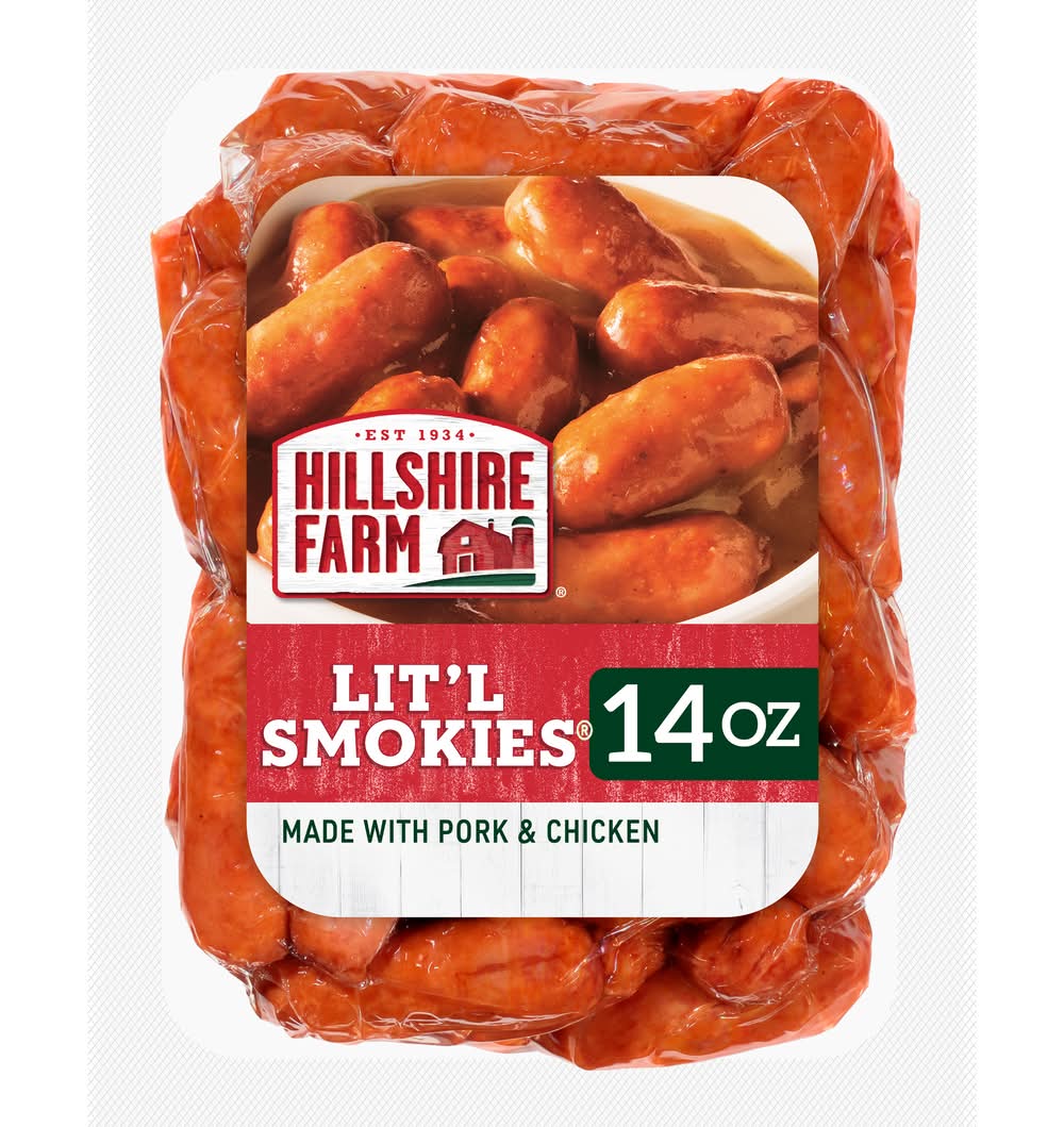 Hillshire Farm Lit'l Smokies Pork & Chicken Smoked Sausages (14 oz)