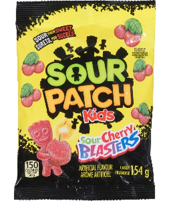 Sour Patch Kids Fruit Candy, Sour Cherry Blasters (154 g)