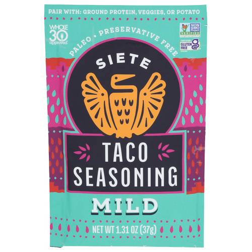 Siete Mild Taco Seasoning