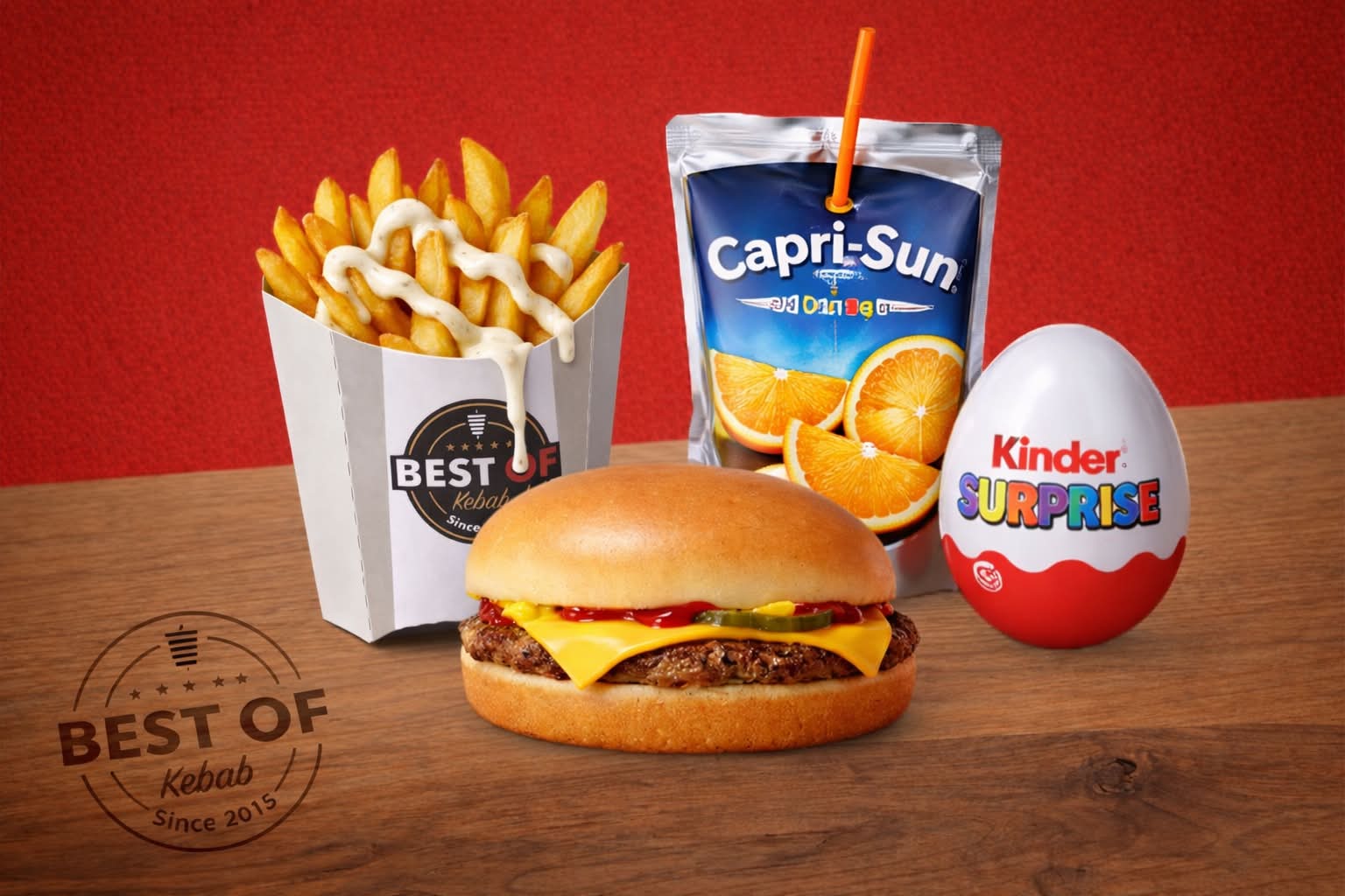 🍔 MENU KIDS BURGER