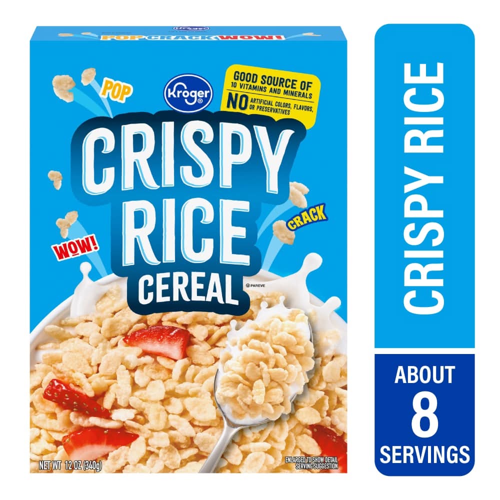 Kroger Crispy Rice Cereal (12 oz)