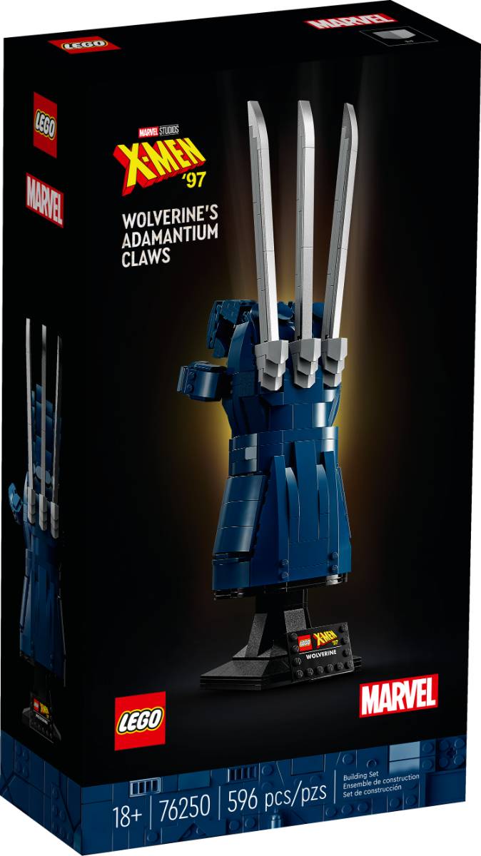 LEGO · X-mens '97 garras de adamantium de wolverine 76250