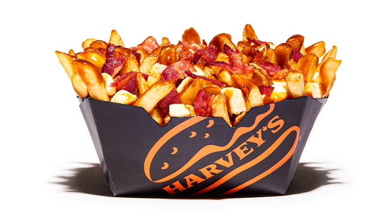 Large Bacon Double Cheese Poutine 1400 cals