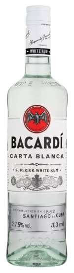 Bacardí Carta Blanca Superior White Rum (700ml)