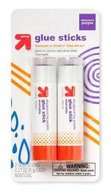 up&up Glue Stick (0.21 oz, 2 ct)