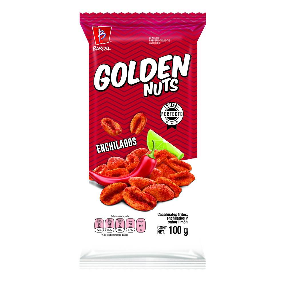Barcel · Cacahuates golden enchilado (100 g)