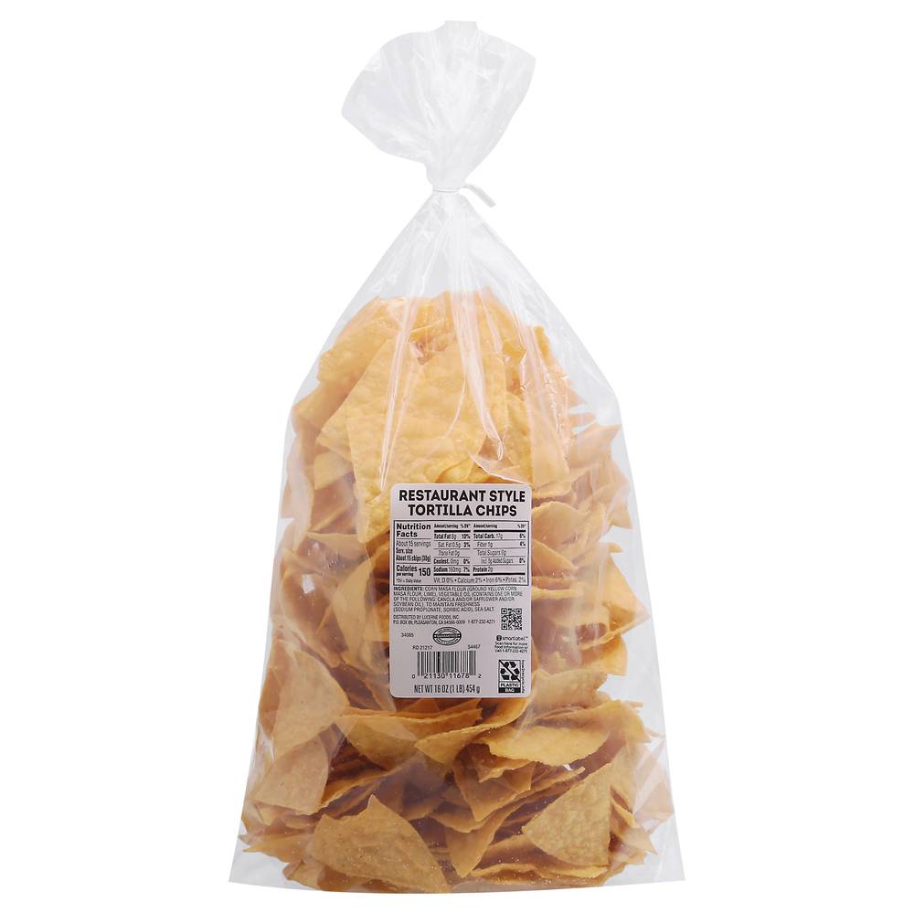 Lucerne Restaurant Style Tortilla Chips