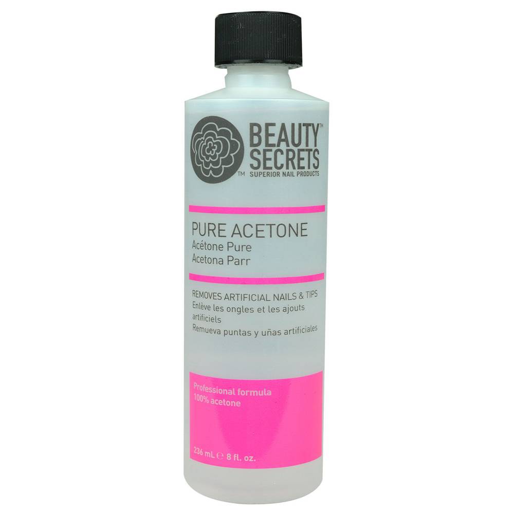 Beauty secrets acetona pura (236 ml)