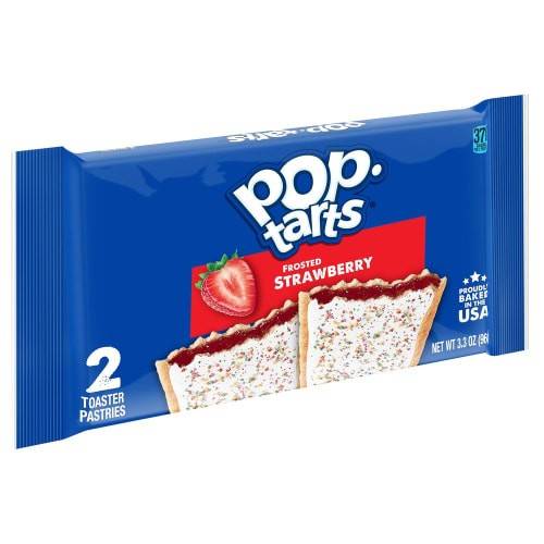 Poptart Frosted Strawberry 2-Count, 2ct