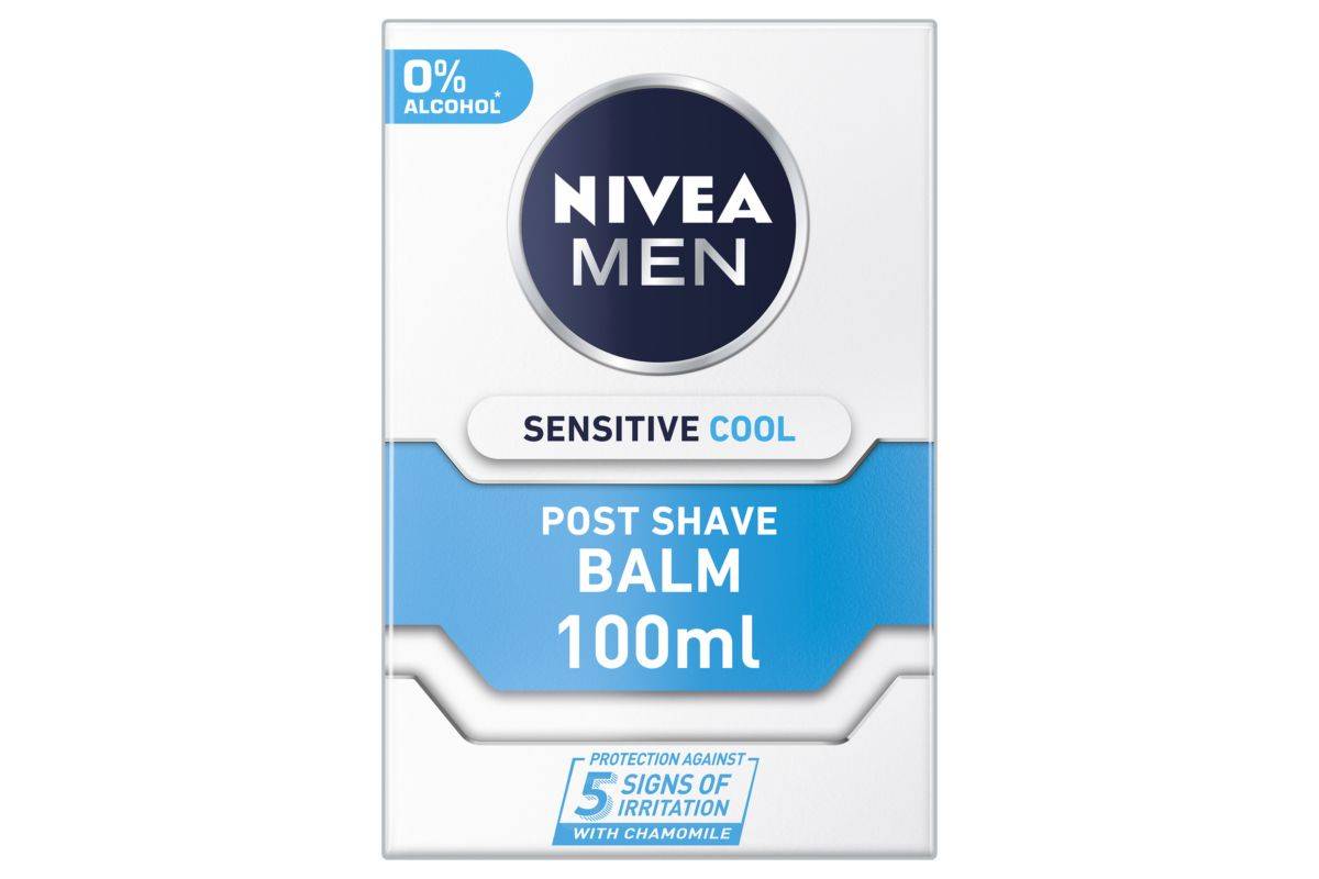 NIVEA MEN Sensitive Cooling Post Shave Balm with 0% Alcohol 100ml