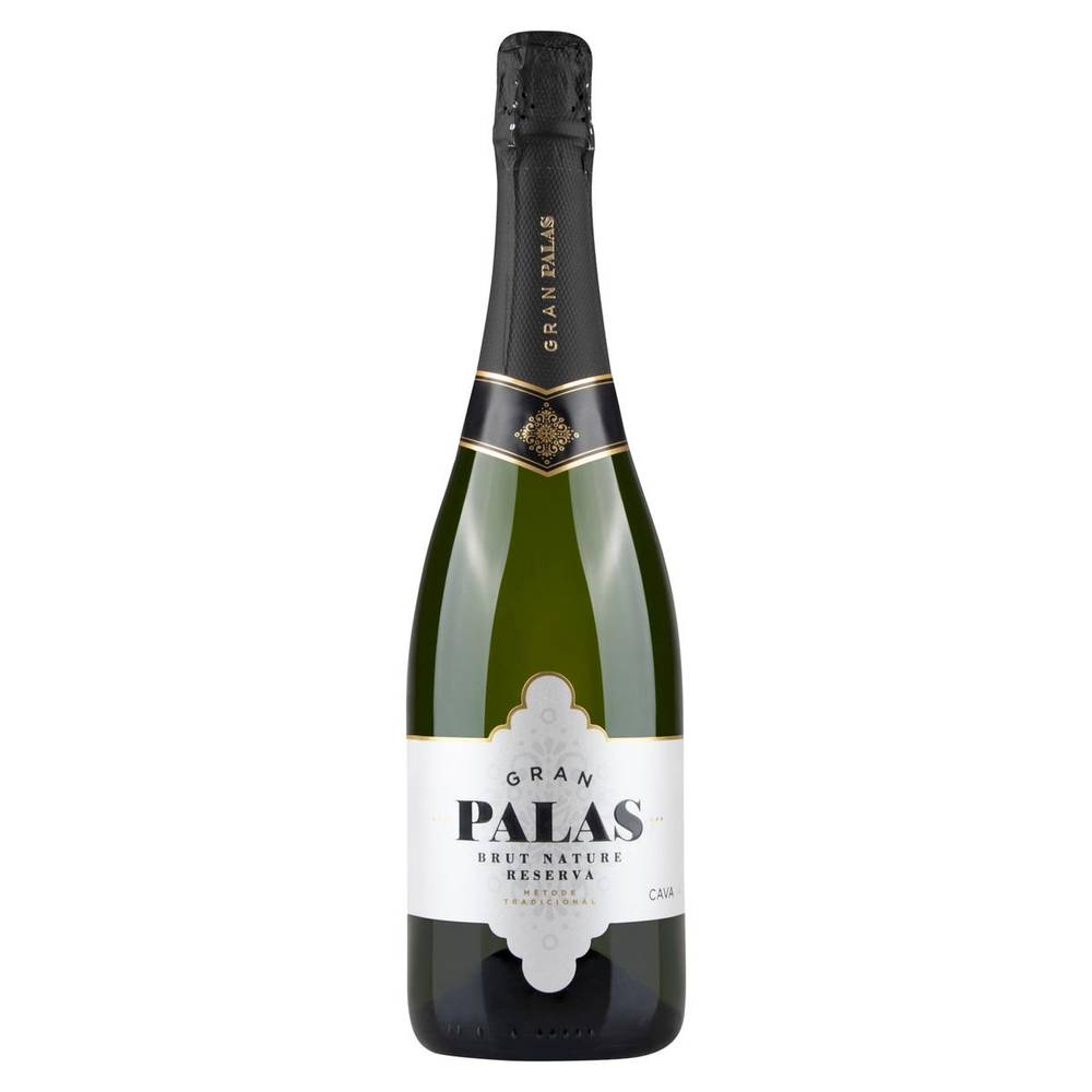 Gran Palas Cava Brut Nature Reserva Mètode Tradicional Blanc 75cl