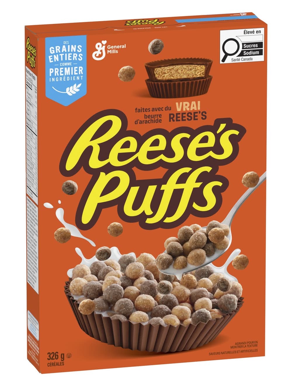 Reese's Puffs Cereal Made With Peanut Butter (326 g)