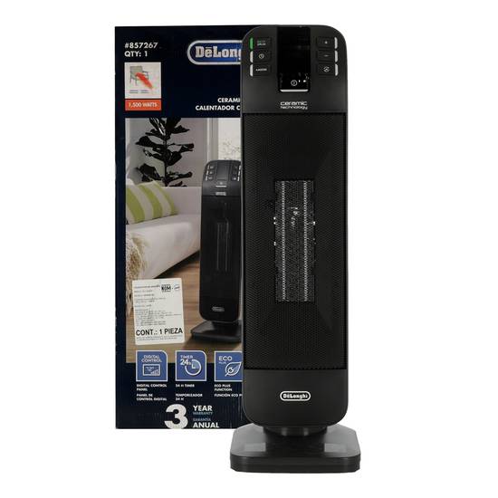 Delonghi calefactor cer mico negro 1 pieza Entregas cerca de ti