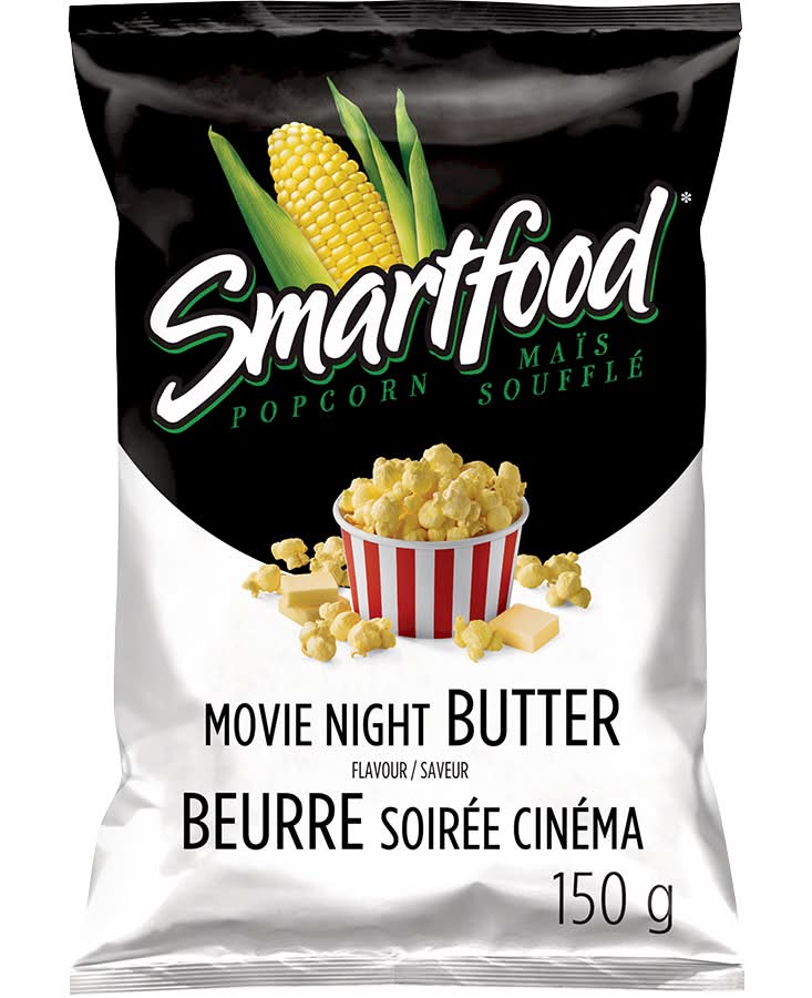 Smartfood Popcorn, Movie Night Butter (150 g)