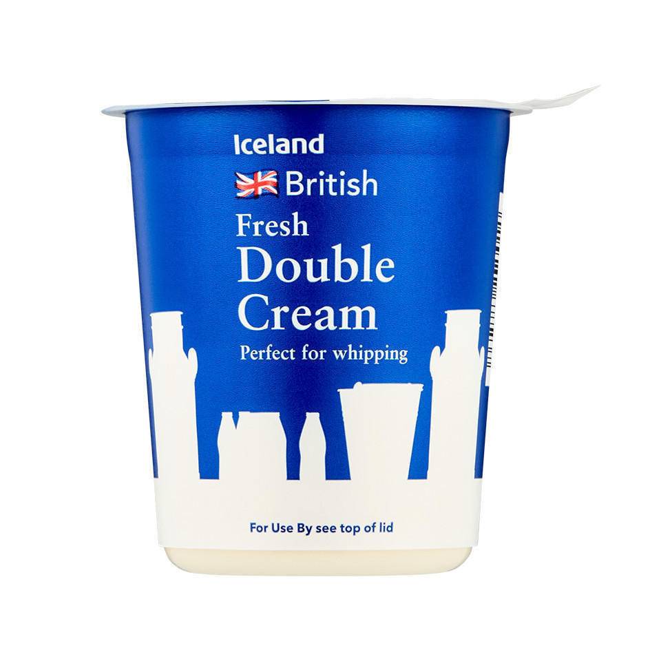 Iceland British Fresh Double Cream