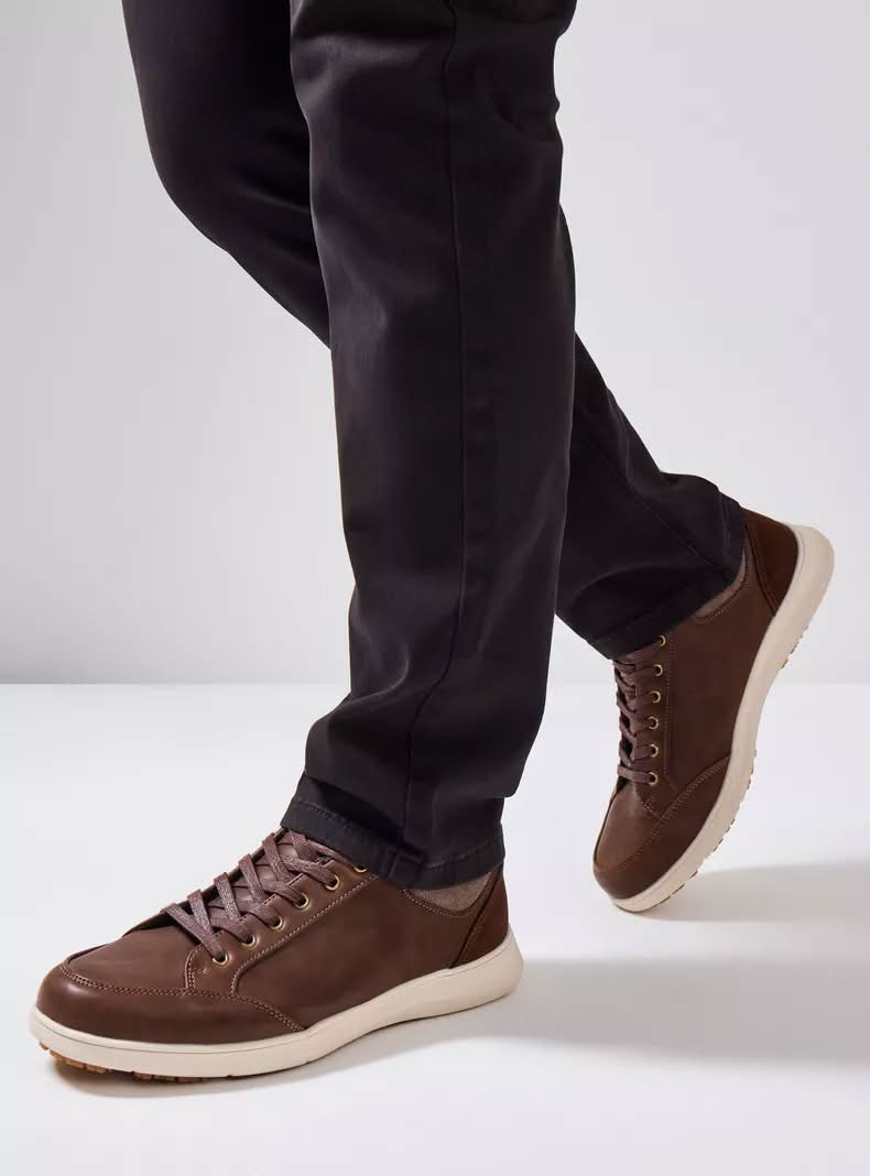 Greenfield · Zapato casual sport punta redonda - 41 - Café Oscuro