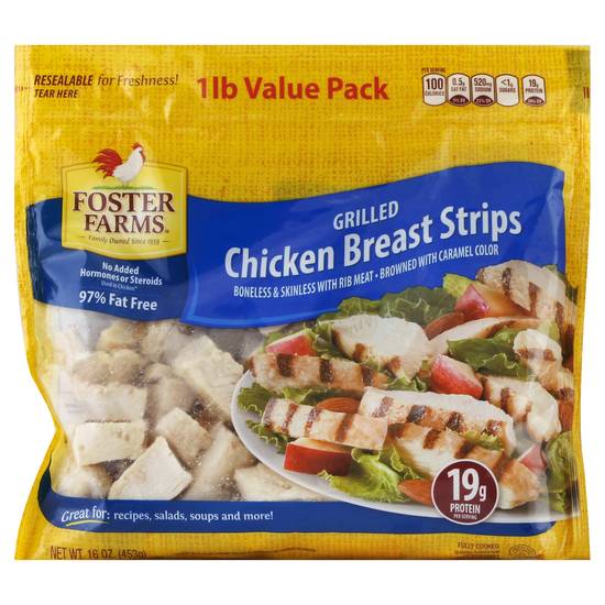Foster Farms Classic Grilled Strips Value pack (16 oz)
