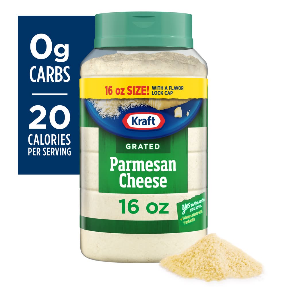 Kraft Grated Parmesan Cheese (16 oz)