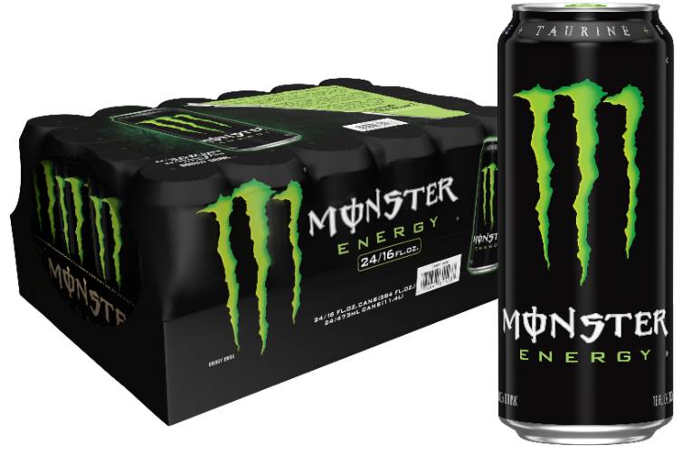 Monster Energy (Original) - 24/16 oz cans (1X24|1 Unit per Case)