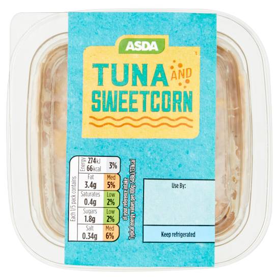 ASDA Tuna and Sweetcorn (250g)