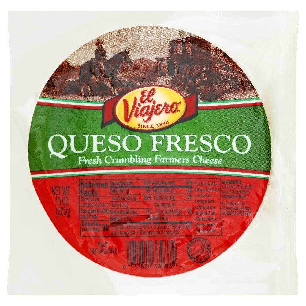 El Viajero Queso Fresco Cheese