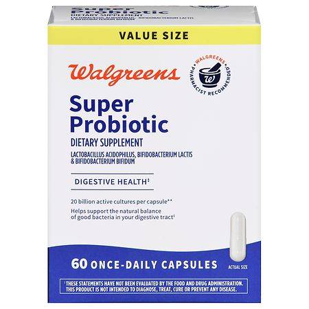 Walgreens Super Probiotic Value Size