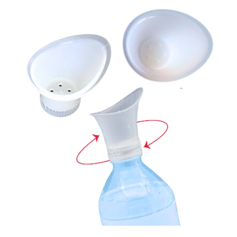 WASH+OUT Wash+Out Portable Emergency Eyewash Cup, Screws Onto Water Bottles 1Pk | 5002