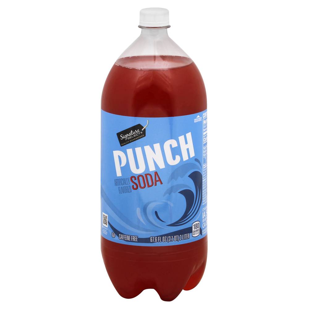 Signature Select Soda, Punch (2 L)