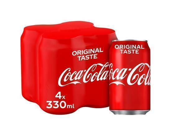 Coca-Cola Original Taste 4 x 330ml