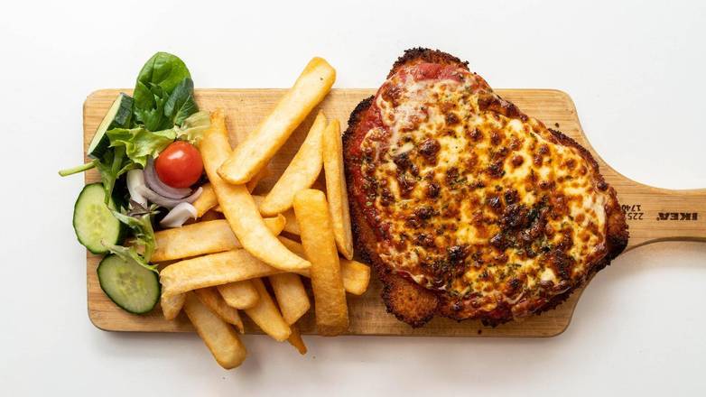 Chicken Ham Parmigiana