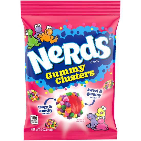 Nerds Gummy Clusters Candy, 5 OZ
