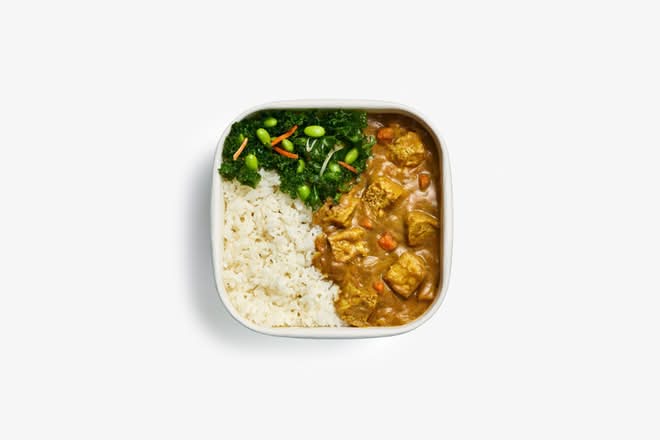 Tofu Curry Bento