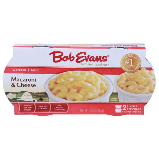 Bob Evans Tasteful Sides Macaroni & Cheese Bowl (2 ct)