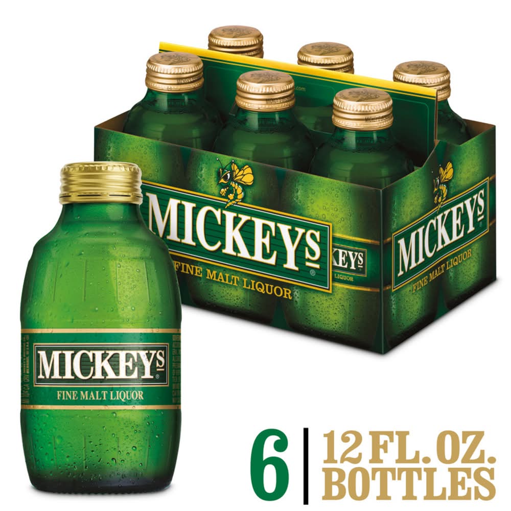 Mickey's Fine Malt Liquor (6 x 12 fl oz)
