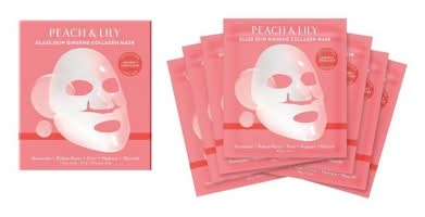 Peach & Lily Glass Skin Ginseng Collagen Mask Set (7 x 1.41 oz)