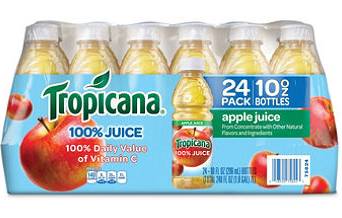 Tropicana - Apple Juice - 24/10 oz bottles (1X24|1 Unit per Case)
