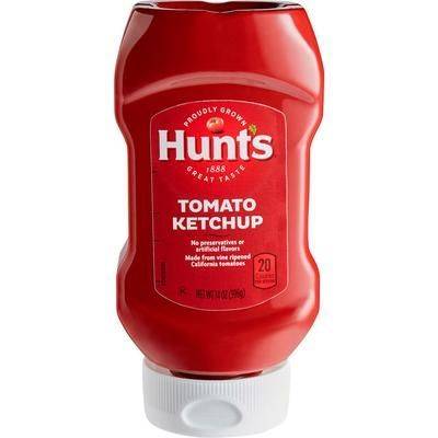 HUNTS Ketchup D/Tomate Up Side 14oz