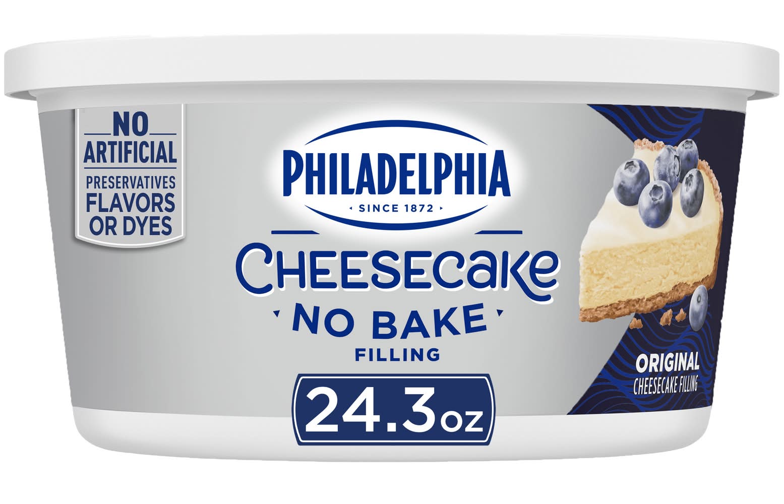 Philadelphia Original No Bake Cheesecake Filling (24.3 oz)