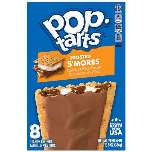 Pop Tarts Toaster Pastries Frosted S'mores - 1.69 oz x 8 pack