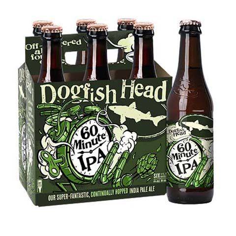 Dogfish Head 60 Minute IPA 6 Pack 12oz Bottle