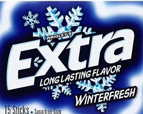 Wrigleys Winterfresh Chewing Gum 15 Pieces