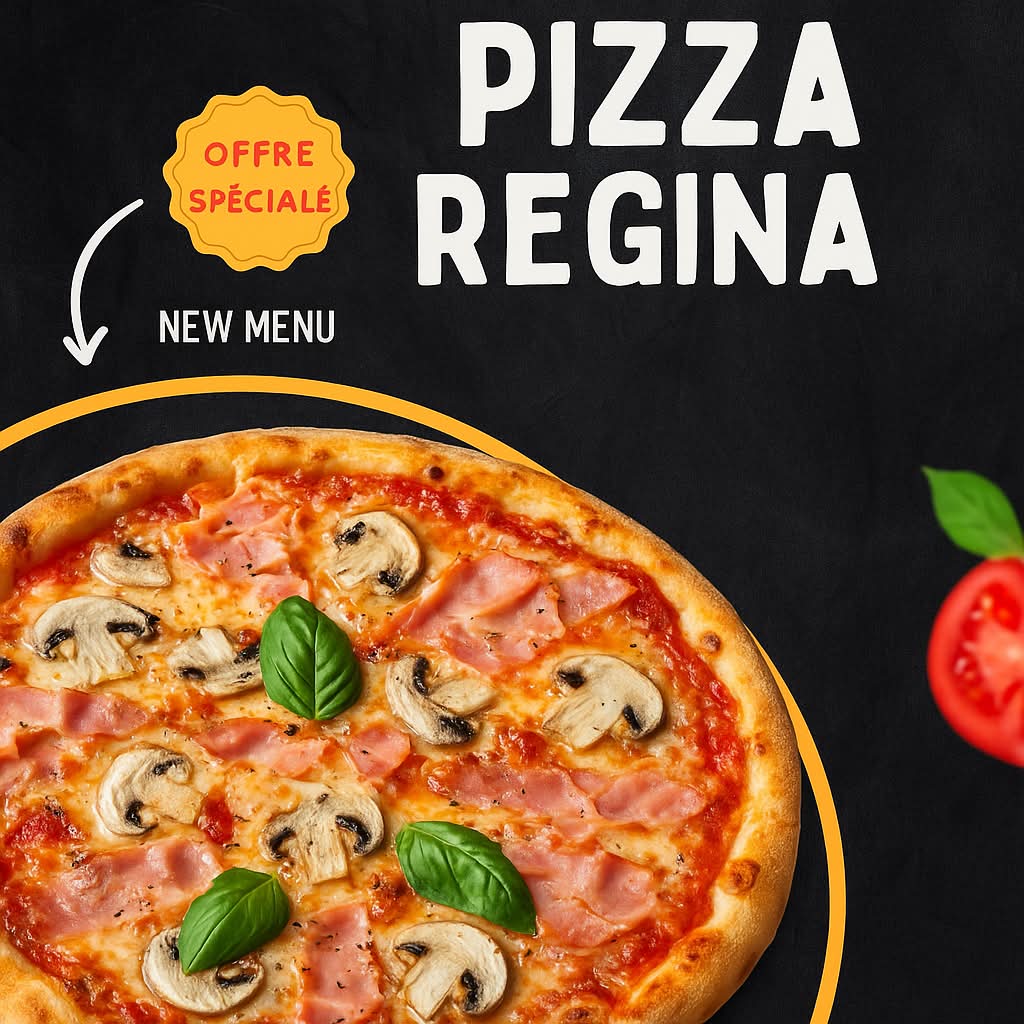 Pizza Regina 🍄