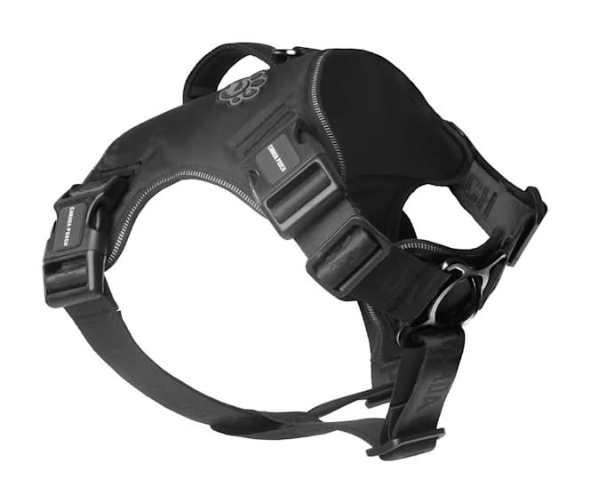 Canada Pooch Complete Control Dog Harness, Black, Large