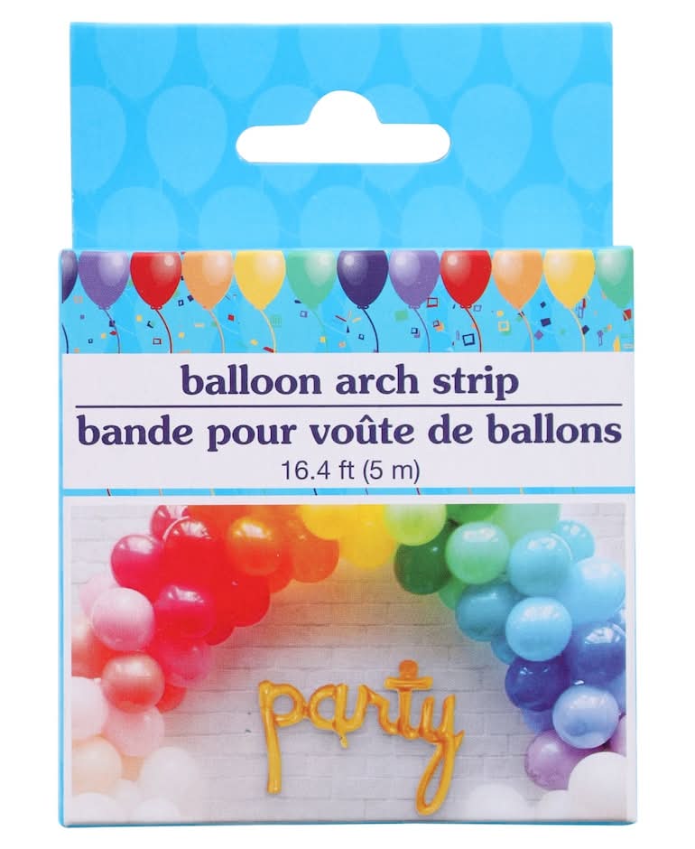 Party Balloon Arch Strips, 196 in