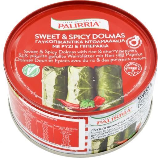 Palirria Sweet & Spicy Dolmas 280g