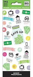 The Happy Planner Petite Stickers, Assorted Colors, 341/Pack (PPSM-20)