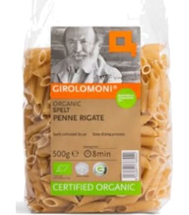 Girolomoni Organic Spelt Pasta Penne Rigate (500g)