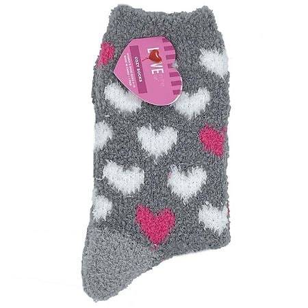 LOVE in the air Fuzzy Socks - 4-10 1.0 pr